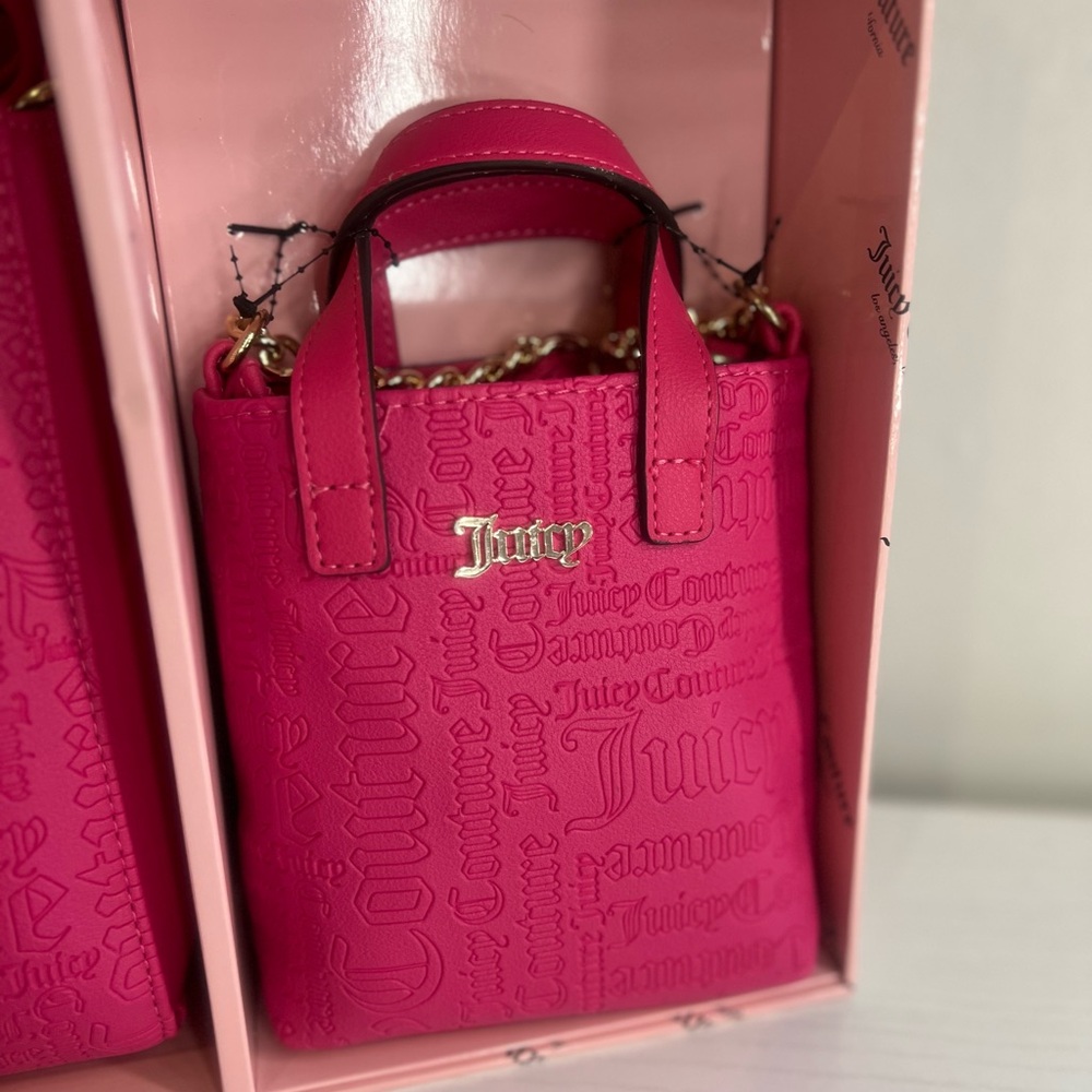 Juicy Couture Free Love Two Piece Handbag Set - Picture 4 of 5